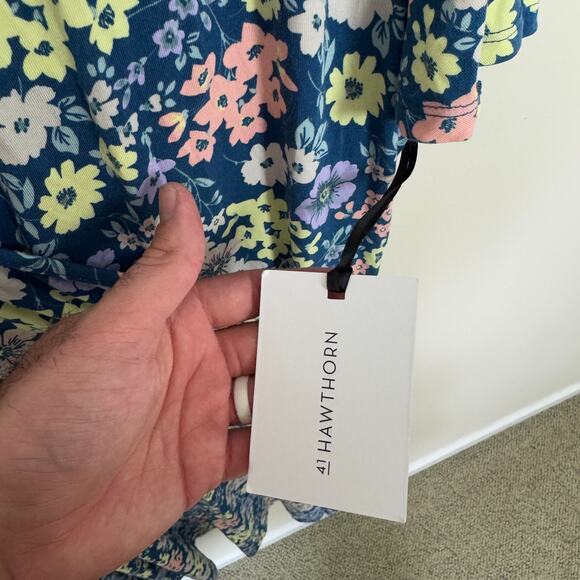 41 Hawthorn Elisse Knit Surplice Mini Dress US Women's XL - Picture 6 of 8